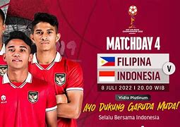 Live Bola Indonesia Vs Filipina Di Tv Mana